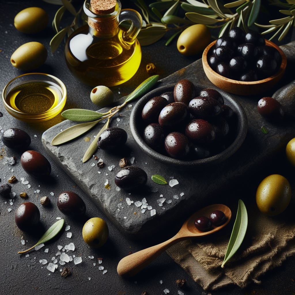 Masline de Kalamata cu samburi 2 Kg