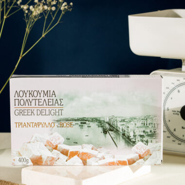 Loukumi traditional grecesc cu trandafir 400 gr