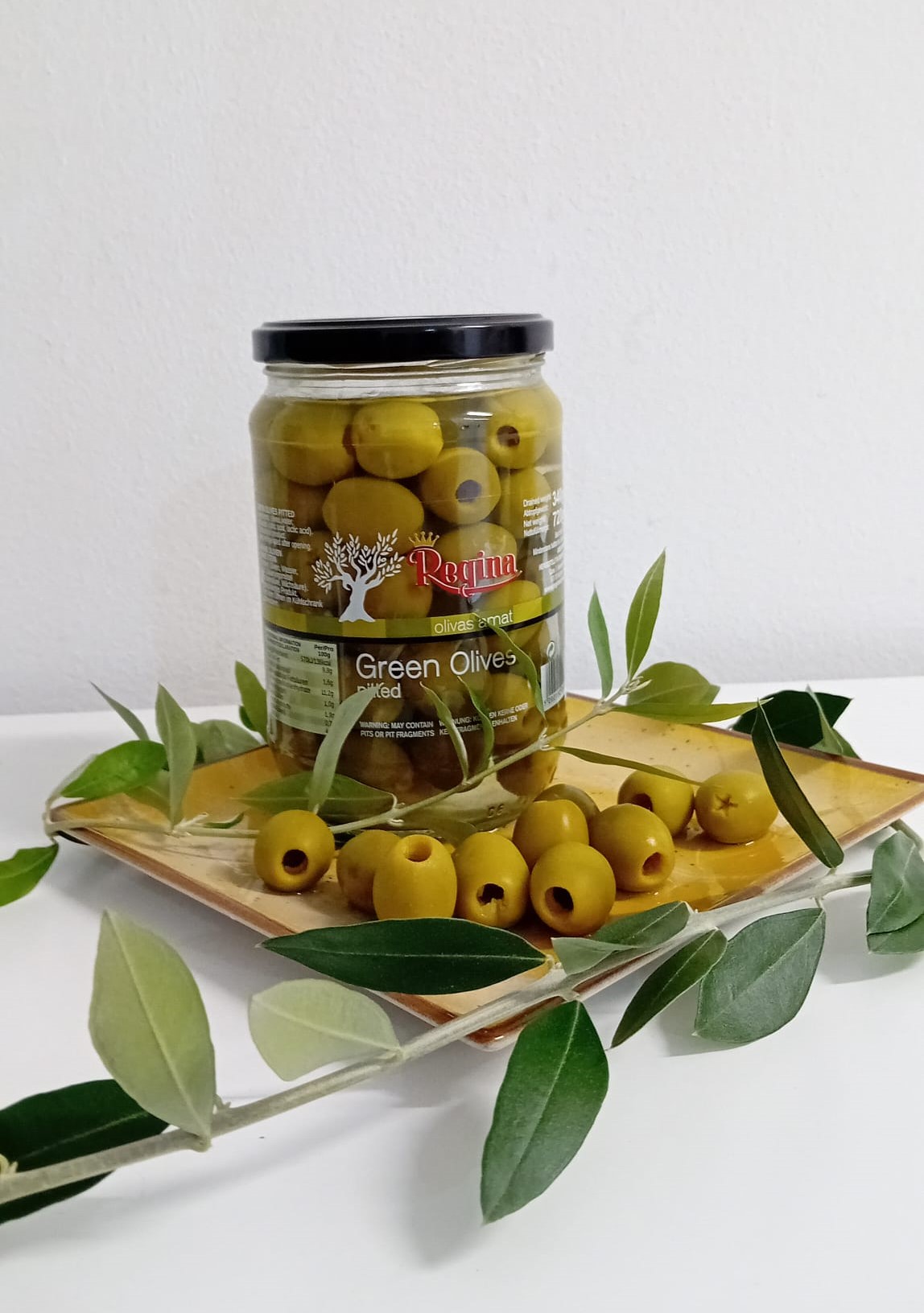 Masline verzi fara samburi 340 gr